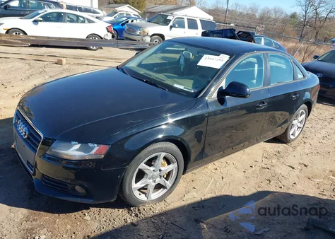 2009 Audi A4 2.0T Premium from USA, damaged, VIN WAULF78K69N032233